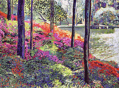 Impressionism Paintings - A Spring Palette Of Colors by David Lloyd Glover