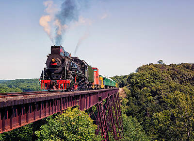 Royalty-Free and Rights-Managed Images - A steam train by Mango Art
