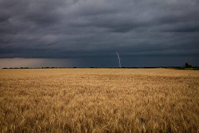Scott Bean Rights Managed Images - A Storm Passing By Royalty-Free Image by Scott Bean
