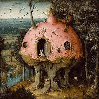 Surrealism Digital Art Rights Managed Images - A very surreal pa nt ng h eronymus bosch st 7cb005c3 7295 4419 bc99 757d73047ea4 0   Royalty-Free Image by Romed Roni