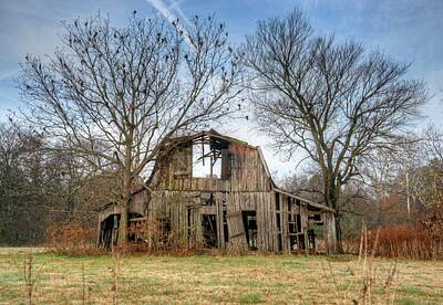 Mistletoe - Abandoned Barn Arkansas by Douglas Barnett