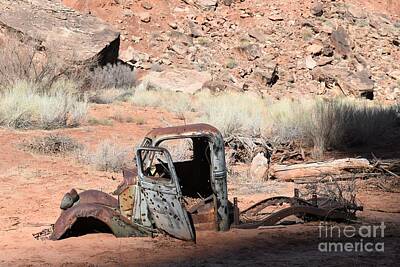 On Trend Breakfast Royalty Free Images - Abandoned old truck in the desert Royalty-Free Image by Tonya Hance