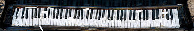 Musician Royalty-Free and Rights-Managed Images - Abandoned Piano 5 by Kristy Mack