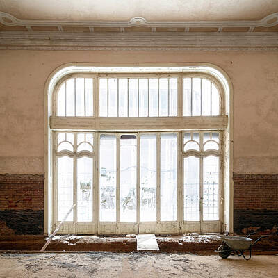 Wildlife Photography - Abandoned Window in Restoration by Roman Robroek