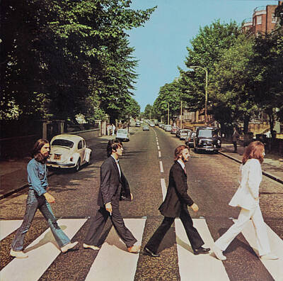 Rock And Roll Royalty Free Images - Abby Road Royalty-Free Image by Robert VanDerWal