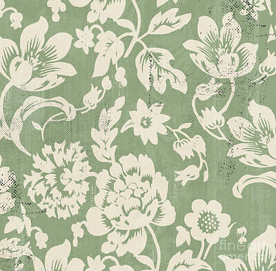 Cactus Royalty Free Images - Abigail Sage Damask Royalty-Free Image by Sophie Six