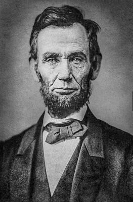 Sean - Abraham Lincoln monochrome by George Garcia