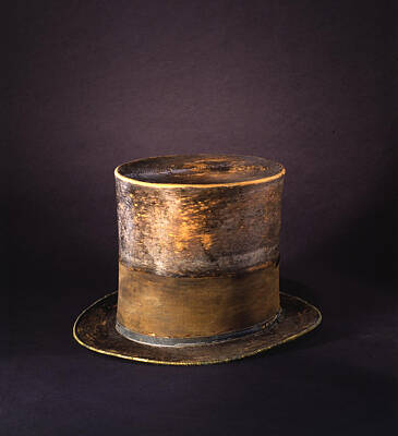 Politicians Photo Royalty Free Images - Abraham Lincolns Top Hat Royalty-Free Image by David Hinds