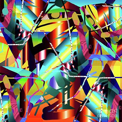 Af Vogue - Abstract 187 by Don Homan