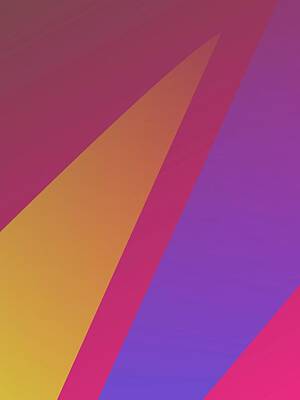 Royalty-Free and Rights-Managed Images - Abstract Colorful Gradient Pop Art 179 by Ahmad Nusyirwan