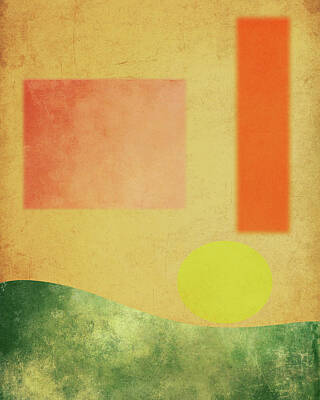 Abstract Landscape Royalty-Free and Rights-Managed Images - Abstract Landscape Sun by Dan Sproul