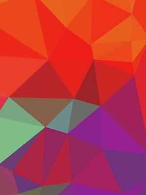 Royalty-Free and Rights-Managed Images - Abstract Polygon Illustration Design 102 by Ahmad Nusyirwan