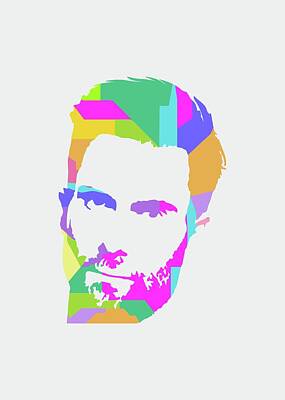 Celebrities Royalty-Free and Rights-Managed Images - Adam Levine 2 POP ART by Ahmad Nusyirwan