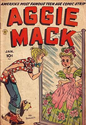 Comics Royalty-Free and Rights-Managed Images - Aggie Mack Comic Book Cover 2 by Odyssey Images