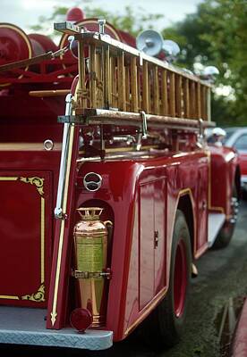 The Cactus Collection Rights Managed Images - Ahrens-Fox Fire Engine Equipment Detail Royalty-Free Image by Christian Flores