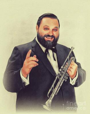 Music Painting Rights Managed Images - Al Hirt, Music Legend Royalty-Free Image by Esoterica Art Agency