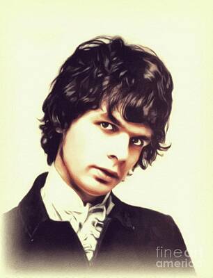 Music Painting Rights Managed Images - Al Kooper, Music Legend Royalty-Free Image by Esoterica Art Agency