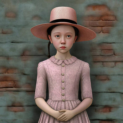 Fantasy Digital Art - Amish Rose by Robert Knight