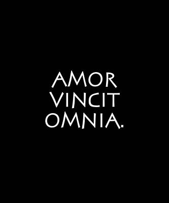 Coffee Signs - Amor vincit omnia by Vidddie Publyshd