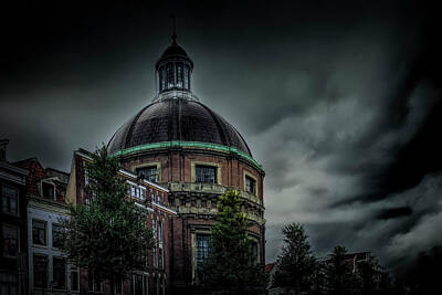 Pasta Al Dente Royalty Free Images - Amsterdam Ronde Lutherse Kerk Royalty-Free Image by Norma Brandsberg