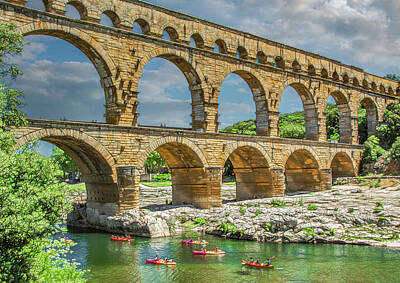 Back To School For Guys - Ancient History, Frances Pont du Gard by Marcy Wielfaert