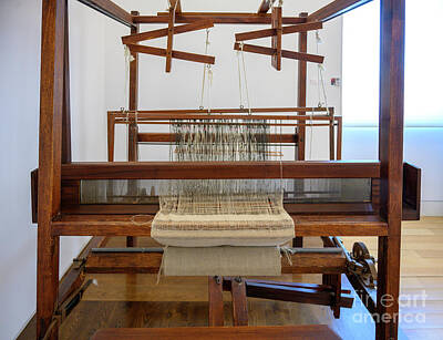 Lake Life Royalty Free Images - Ancient wooden loom w1 Royalty-Free Image by Ilan Rosen