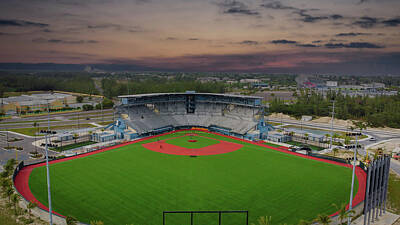 Baseball Photos - Andre Rodgers Baseball Stadium by Gian Smith