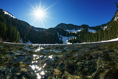 Keep Calm And - Annette Lake Early Spring 2 by Pelo Blanco Photo