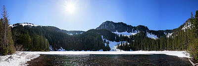 Trick Or Treat - Annette Lake Early Spring by Pelo Blanco Photo