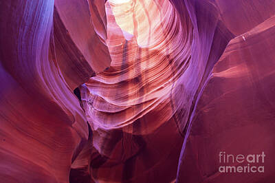 Abstract Landscape Photos - Antelope Canyon 1 by H F