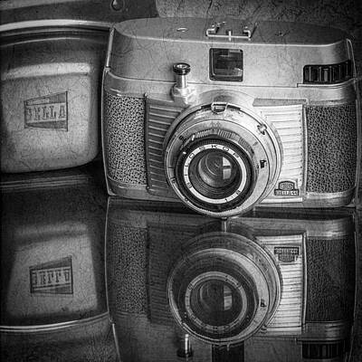 A Tribe Called Beach - Antique Bilora Bella 44 Camera - BW by AS MemoriesLiveOn