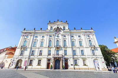 Grateful Dead Royalty Free Images - Archbishop Palace in Prague Royalty-Free Image by Danaan Andrew