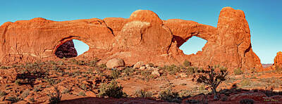 Landmarks Photos - Arches NP 4-24-14 by Mike Penney