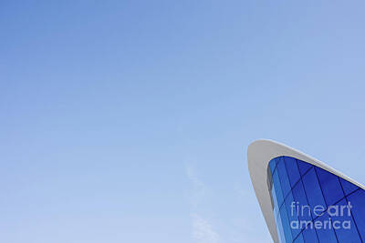 Abstract Skyline Photos - Architecture design background with negative space and blue sky. by Joaquin Corbalan