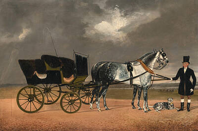 Modern Man Classic New York - Attributed to W. S. Cooper British, 19th Century Carriage and Groom by Cooper