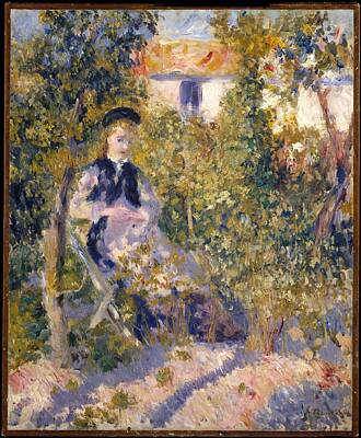 Superhero Ice Pops - Auguste Renoir  Nini in the Garden 1876 by Timeless Images Archive