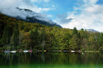 1-war Is Hell - Autumn over Lake Bohinj by Ian Middleton