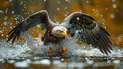 Sean Test Royalty Free Images - Bald Eagle Royalty-Free Image by Evie Carrier