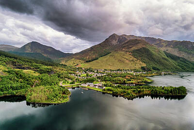 Graphic Tees - Ballachulish view by Grant Glendinning