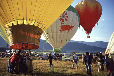 Love Marilyn - Balloon Festival near Steamboat Springs Colorado by Robert Ford