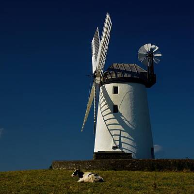 Abstract Graphics Royalty Free Images - Ballycopeland Windmill  Royalty-Free Image by Neil R Finlay