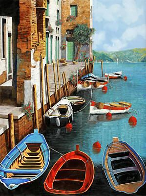 Royalty-Free and Rights-Managed Images - Barche E Boe by Guido Borelli
