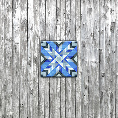From The Kitchen - Barn Quilt Star 5 by Jared Davies