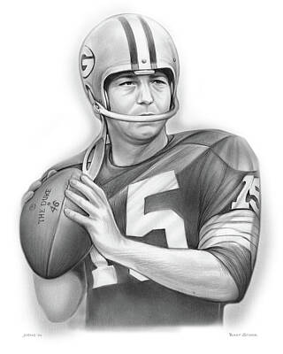 Hearts In Every Form Royalty Free Images - Bart Starr 24x30 Royalty-Free Image by Greg Joens