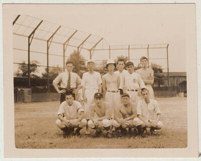 Baseball Royalty Free Images - Baseball Team   Japanese  c. 1950 3 Royalty-Free Image by Artistic Rifki