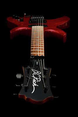 Music Rights Managed Images - B.C. Rich Bich Guitar Royalty-Free Image by Anthony Sacco
