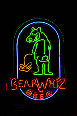 Beer Photos - Bear Whiz Beer  by Linda Brody