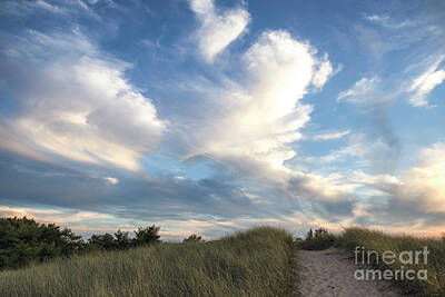 Beer Rights Managed Images - Beautiful Clouds over the Dunes Royalty-Free Image by Christopher Purcell