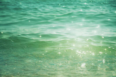 Beach Photo Rights Managed Images - Beautiful Illusion Royalty-Free Image by Violet Gray