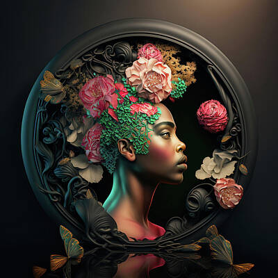 Fantasy Digital Art - Beauty by Robert Knight